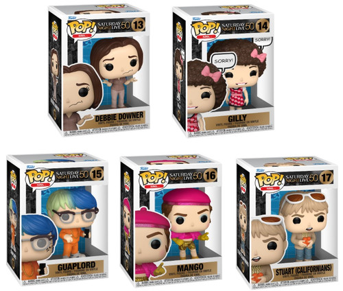 Saturday Night Live 50th Anniversary Series 2 Funko Pop! Set (5)