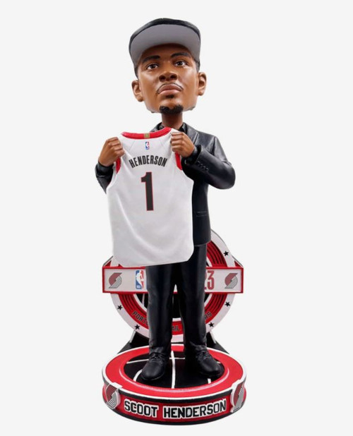 Scoot Henderson (Portland Trailblazers) 2023 NBA Draft Bobblehead