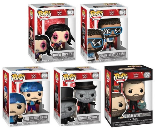 WWE Funko Pop! Complete Set (5)