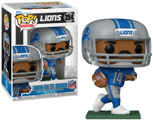 Amon-Ra St. Brown (Detroit Lions) NFL Funko Pop!