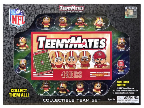 San Francisco 49ers NFL TeenyMates Collectible Team Set (12)