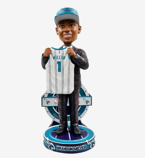 Brandon Miller (Charlotte Hornets) 2023 NBA Draft Bobblehead