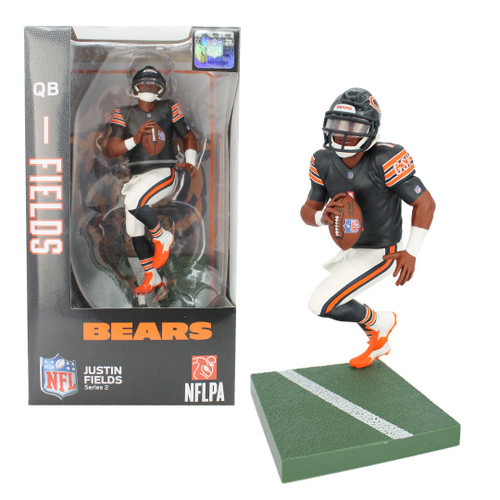 Justin Fields (Chicago Bears) Imports Dragon NFL 6" Figure Series 2 OPENER