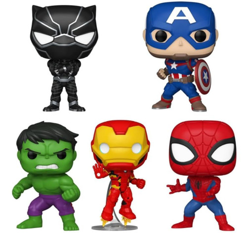 Marvel New Classics Funko Pop! Complete Set (5) - CLARKtoys