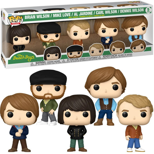 Pet Sounds (The Beach Boys) Funko Pop! Rocks 5 Pack