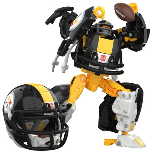 Steelsmash (Pittsburgh Steelers) Tranformers NFL Action Figure (PRE-ORDER Ships February)