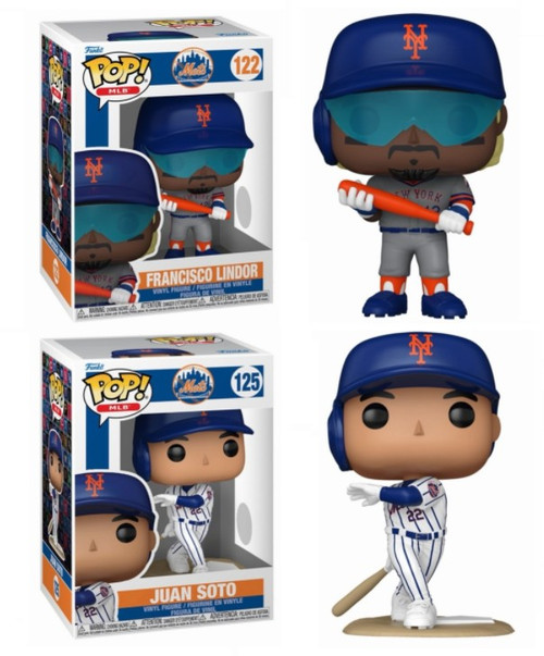 Francisco Lindor / Juan Soto (New York Mets) MLB Funko Pop! Combo