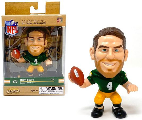 Brett Favre (Green Bay Packers) NFL Legends Big Shot Ballers 5" Figure OPENER