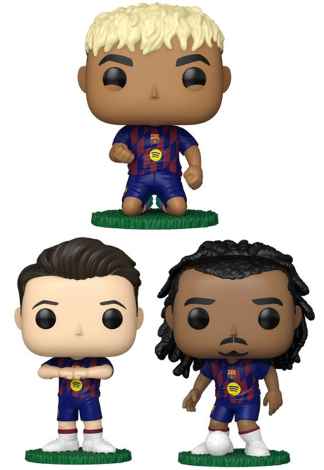 Barcelona (2026 World Cup) Funko Pop! Soccer Set (3) (PRE-ORDER Ships August) 