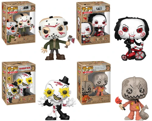 Doodles (Horror) Funko Pop! Complete Set (4)