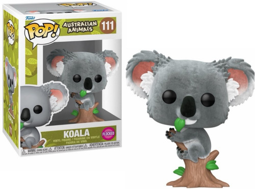 Koala (Australian Animals) Flocked Funko Pop! (PRE-ORDER Ships May)