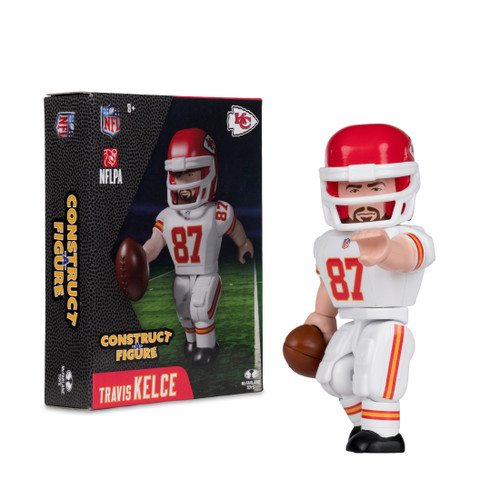 Travis Kelce (Kansas City Chiefs) McFarlane NFL Construct-a-Figure (PRE-ORDER Ships March)