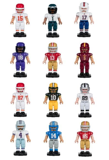 【未開封品】NFL公式フィギュア 12体セット McFarlane NFL Construct-a-Figure Complete Set (12) - CLARKtoys