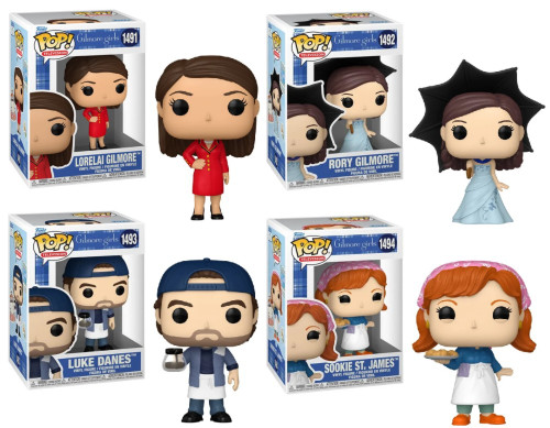 Gilmore Girls 25th Anniversary Funko Pop! Complete Set (4) (PRE-ORDER Ships February)