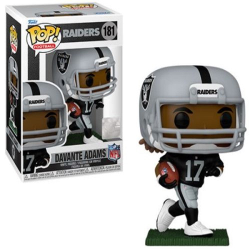 Davante Adams (Las Vegas Raiders) NFL Funko Pop! Series 10 OPENER