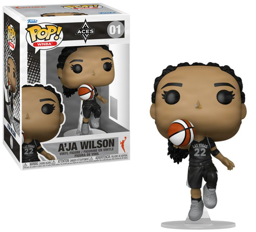 A'ja Wilson (Las Vegas Aces) WNBA Funko Pop!