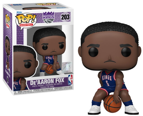 De'Aaron Fox (Sacramento Kings) City Edition Jersey NBA Funko Pop! OPENER