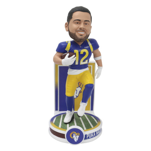 Puka Nacua (Los Angeles Rams) Banner Series NFL Bobblehead
