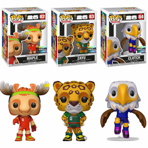FIFA World Cup 2026 Funko Pop! Mascots Set (3) (PRE-ORDER Ships April)