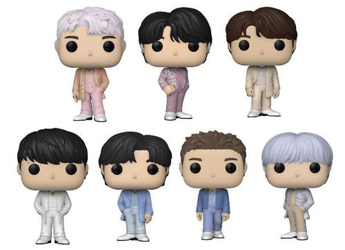 BTS Series 4 Funko Pop! Rocks Complete Set (7) OPENER
