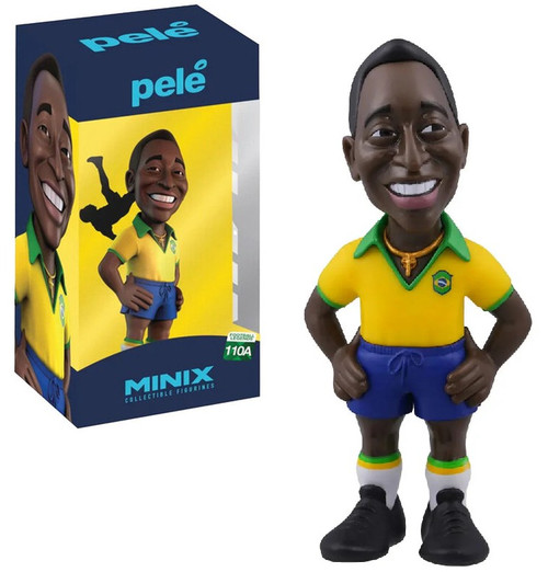 Pele (Brazil) Minix 4.5-Inch Vinyl Soccer Figure