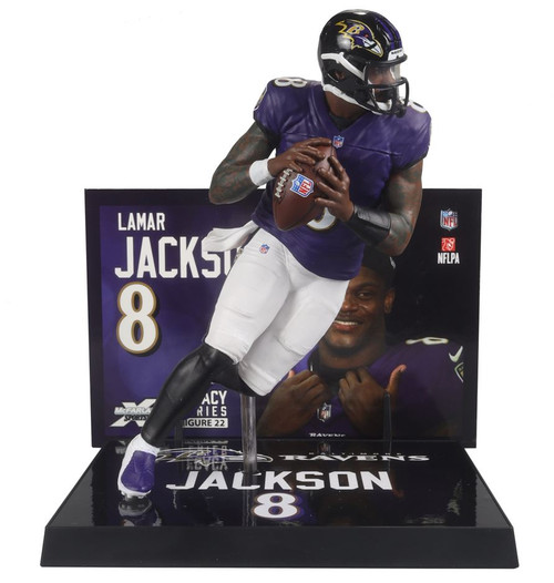 Lamar Jackson (Baltimore Ravens) NFL 7" Figure McFarlane CHASE OPENER