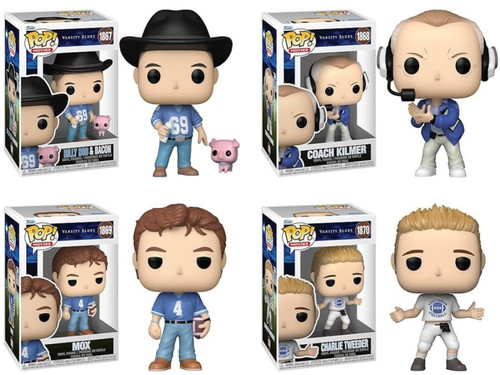 Varsity Blues Funko Pop! Movies Complete Set (4)