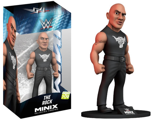 The Rock (WWE) Minix 4.5-Inch Vinyl Entertainment Figure