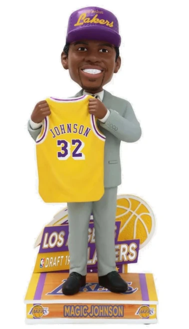 Magic Johnson (Los Angeles Lakers) 1979 NBA Draft Pick Bobblehead