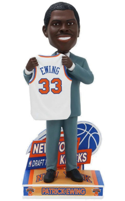 Patrick Ewing (New York Knicks) 1985 NBA Draft Pick Bobblehead (PRE-ORDER Ships May)
