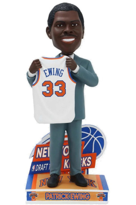 Patrick Ewing (New York Knicks) 1985 NBA Draft Pick Bobblehead