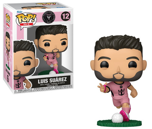 Luis Suarez (Inter Miami) (Pink Jersey) Funko Pop! MLS Soccer