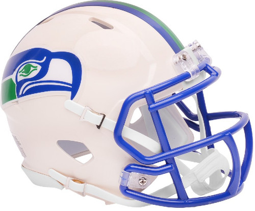 Seattle Seahawks Riddell Retro Collection NFL Mini Helmet (PRE-ORDER Ships July)