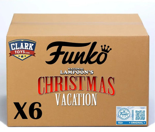 Clark Griswold w/Hockey Jersey Christmas Vacation Funko Pop! Exclusive Case (6) (PRE-ORDER Ships June)