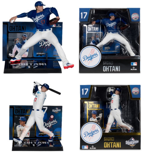 Shohei Ohtani (Los Angeles Dodgers) McFarlane MLB 7" Figure Combo (2)