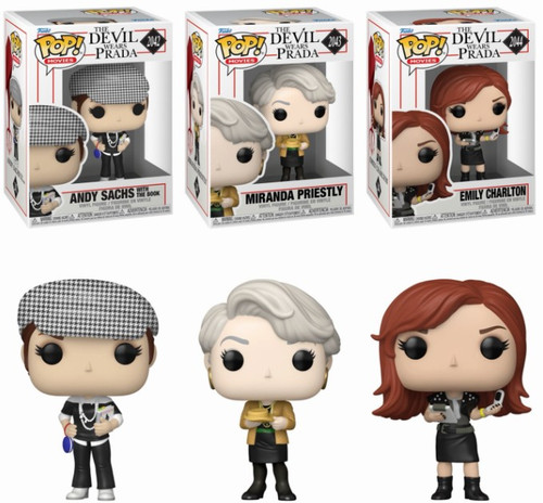 The Devil Wears Prada Series 2 Funko Pop! Set (3)