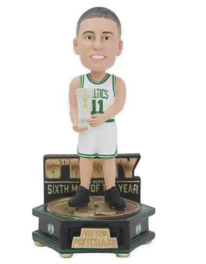 Payton Pritchard (Boston Celtics) 2025 6th MOTY Mini Bobblehead