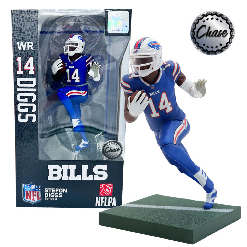 Stefon Diggs (Buffalo Bills) CHASE Imports Dragon NFL 6" Figure Series 3