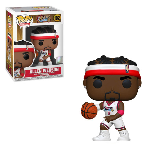 Allen Iverson (Philadelphia 76ers) NBA Legends Series 2 Funko Pop!