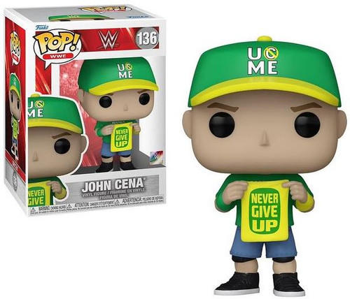 John Cena (Never Give Up) (WWE) Funko Pop! (PRE-ORDER Ships October)