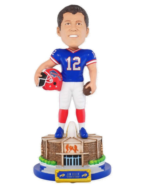 Jim Kelly (Buffalo Bills) Pro Football Hall of Fame Bobblehead (PRE-ORDER Ships September)