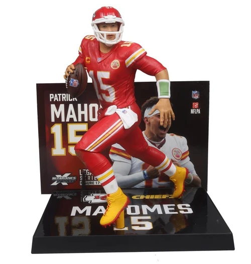 Patrick Mahomes (Kansas City Chiefs) NFL 7" Figure McFarlane's SportsPicks RED Uniform CHASE