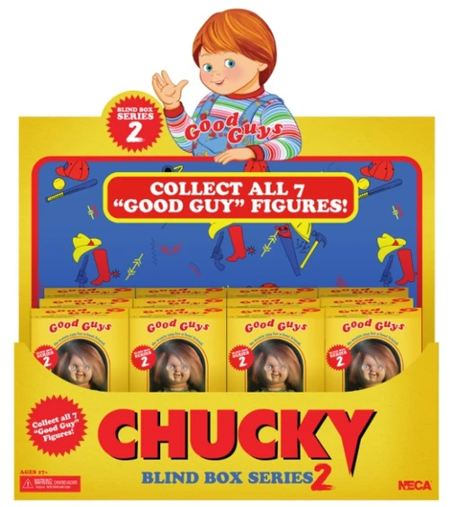 Chucky (TV Series) NECA Blind Box Series 2 Good Guy Random Action Figure Case (12)