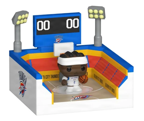 Shai Gilgeous-Alexander (Oklahoma City Thunder) Bitty Pop! Town NBA Arena