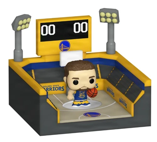 Steph Curry (Golden State Warriors) Bitty Pop! Town NBA Arena (PRE-ORDER Ships August)