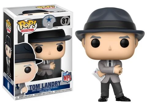 Tom Landry (Dallas Cowboys) NFL Funko Pop! Legends OPENER
