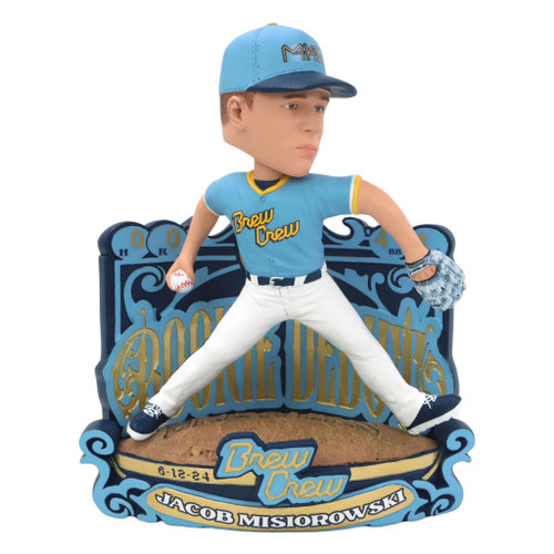 Jacob Misiorowski (Milwaukee Brewers) MLB Debut Bobblehead