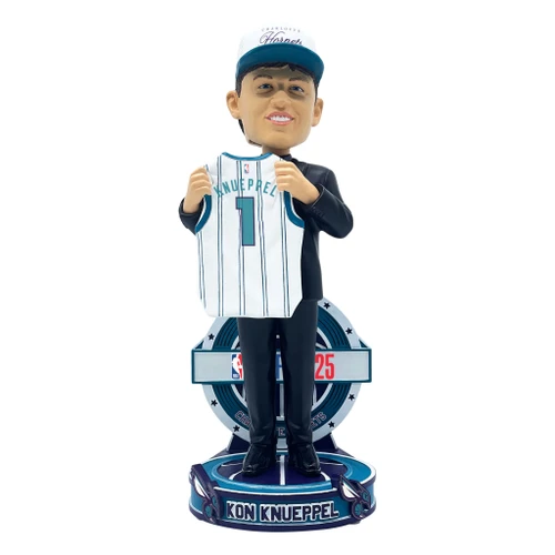 Kon Knueppel (Charlotte Hornets) 2025 NBA Draft Bobblehead (PRE-ORDER Ships May)