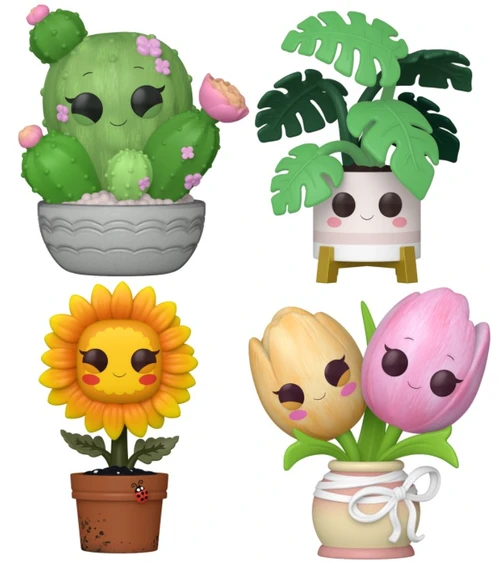Flora Funko Pop! Plants Series 1 Set (4)