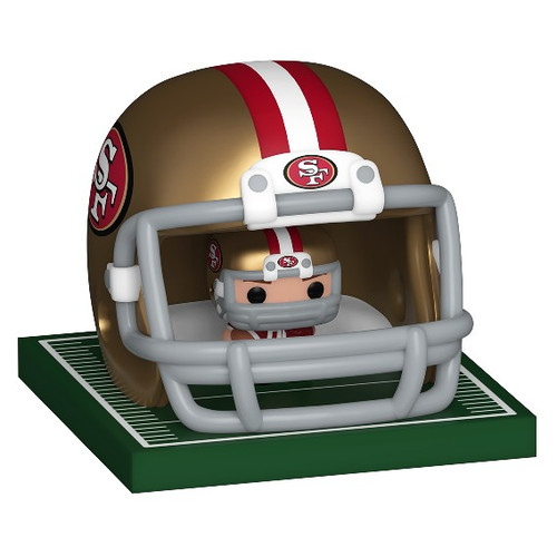 San Francisco 49ers NFL Bitty Pop! Helmet (PRE-ORDER Ships August)